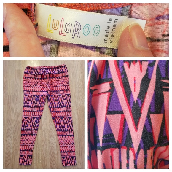 LuLaRoe Pants - LuLaRoe Printed Leggings - Sz. TC